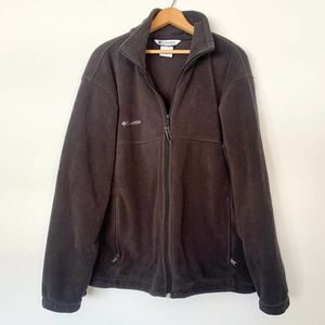 Black Columbia Fleece Unisex Size Large